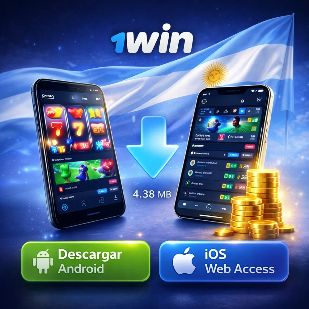 Descargar 1win App - APK Oficial Android/iOS Argentina