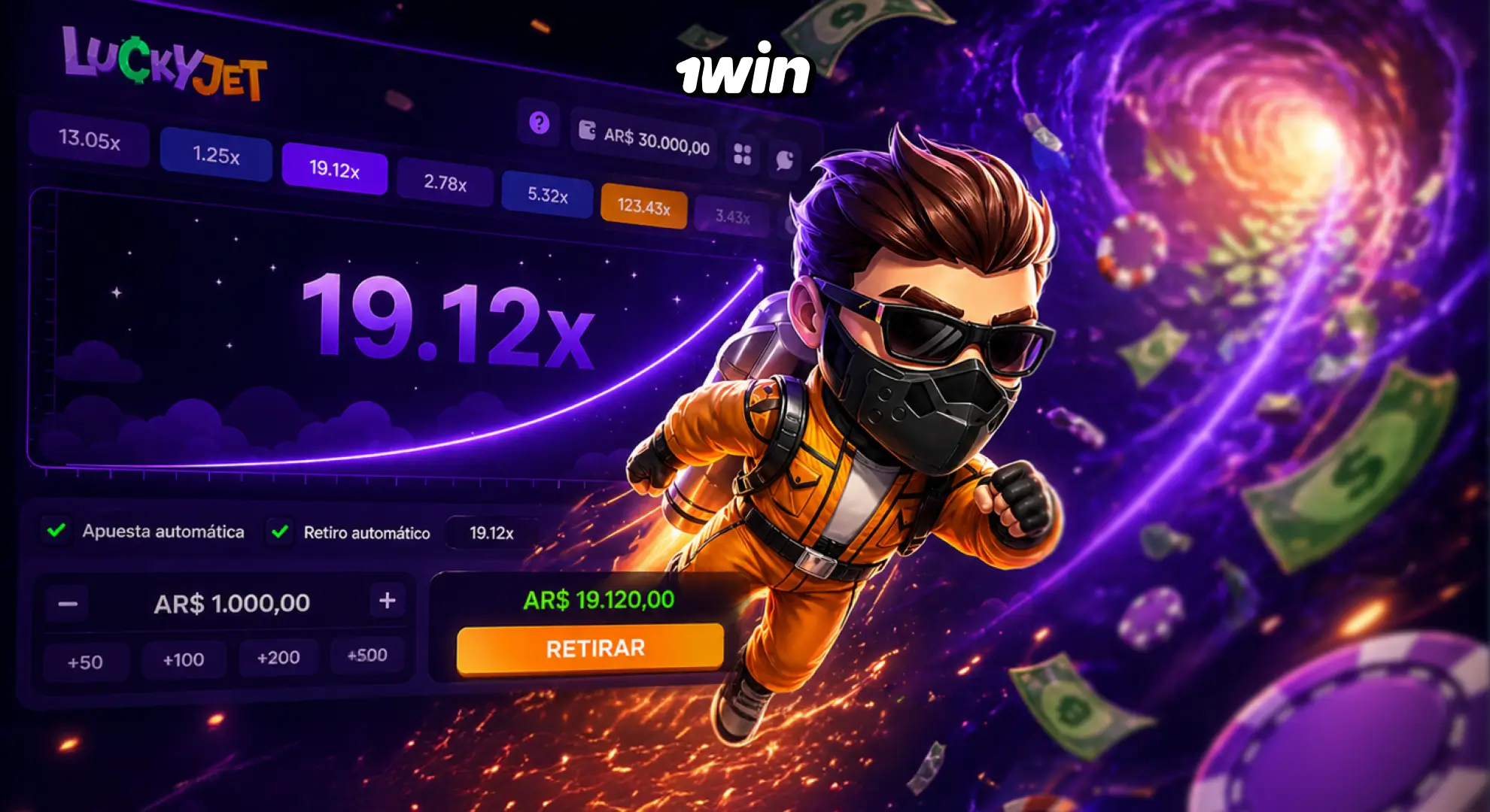  JetX:estrategia de apuesta doble